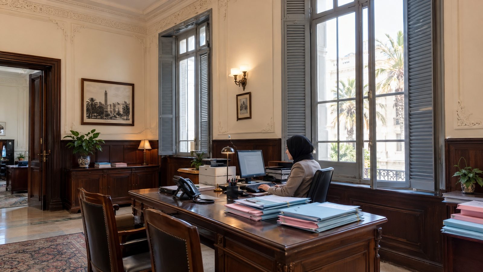 Secretariat and reception
